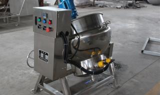 电加热导热油夹层锅 电加热导热油夹层锅