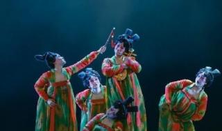 郑州地标唐宫夜宴舞