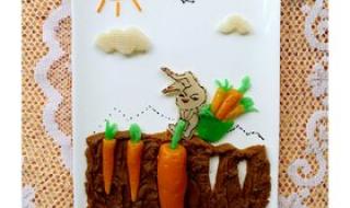 小白兔拔萝卜 小白兔拔萝卜