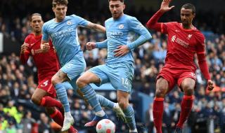 曼城与利物浦比分