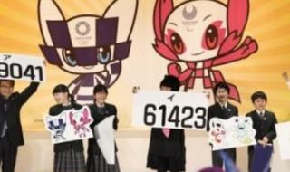 东京奥运会吉祥物6个